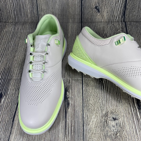 Nike Jordan ADG 4 Golf Phantom/Light Bone/Barely Volt Mens sizes DM0103-003 - Picture 6 of 8
